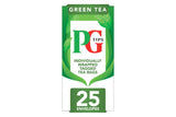 PG Tips: Green Tea Envelope Tea Bags - 25 Bags