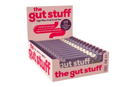 The Gut Stuff Cocoa & Hazelnut High Fibre Bar 35g - Box of 12