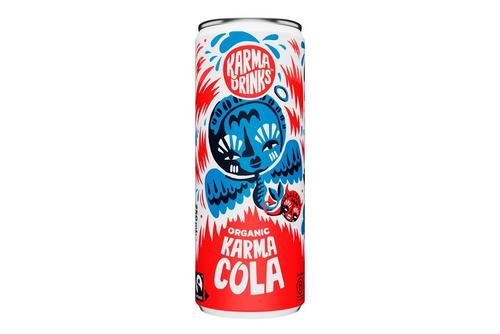 Karma Drinks Karma Cola Fizzy Soft Drink 250ml - Case of 24