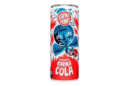 Karma Drinks Karma Cola Fizzy Soft Drink 250ml - Case of 24