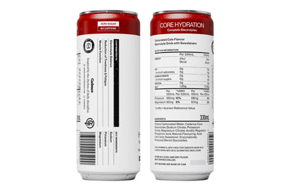 Cadence Cola Zero Sugar Electrolyte Drink 330ml - Case of 12