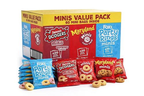 Fox's Mini Biscuits Variety Box - Box of 60