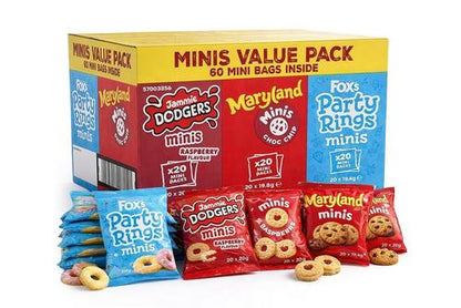 Fox's Mini Biscuits Variety Box - Box of 60
