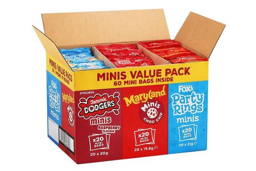 Fox's Mini Biscuits Variety Box - Box of 60