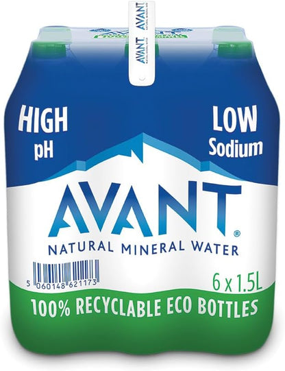 Avant Still Mineral Water Screwtop - 1.5 Litres (Pack of 6)