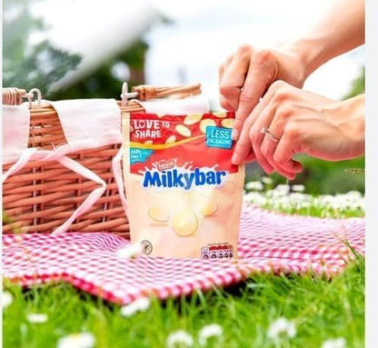 Nestle Milkybar Buttons Sharing Pouch Bag - 94g (Pack of 11)