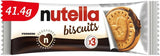 Nutella Ferrero Biscuits x 3 Pack - 41.5g (Box of 28)