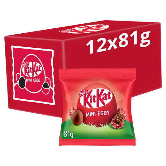 Kit Kat Mini Egg Bags - 81g (Box of 12)