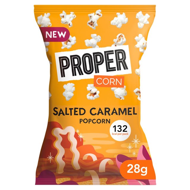 Propercorn Salted Caramel Popcorn - 24 x 28g