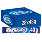 Milky Way Nougat & Milk Chocolate  Twin Pack Snack Bar 43g (Box of 28)