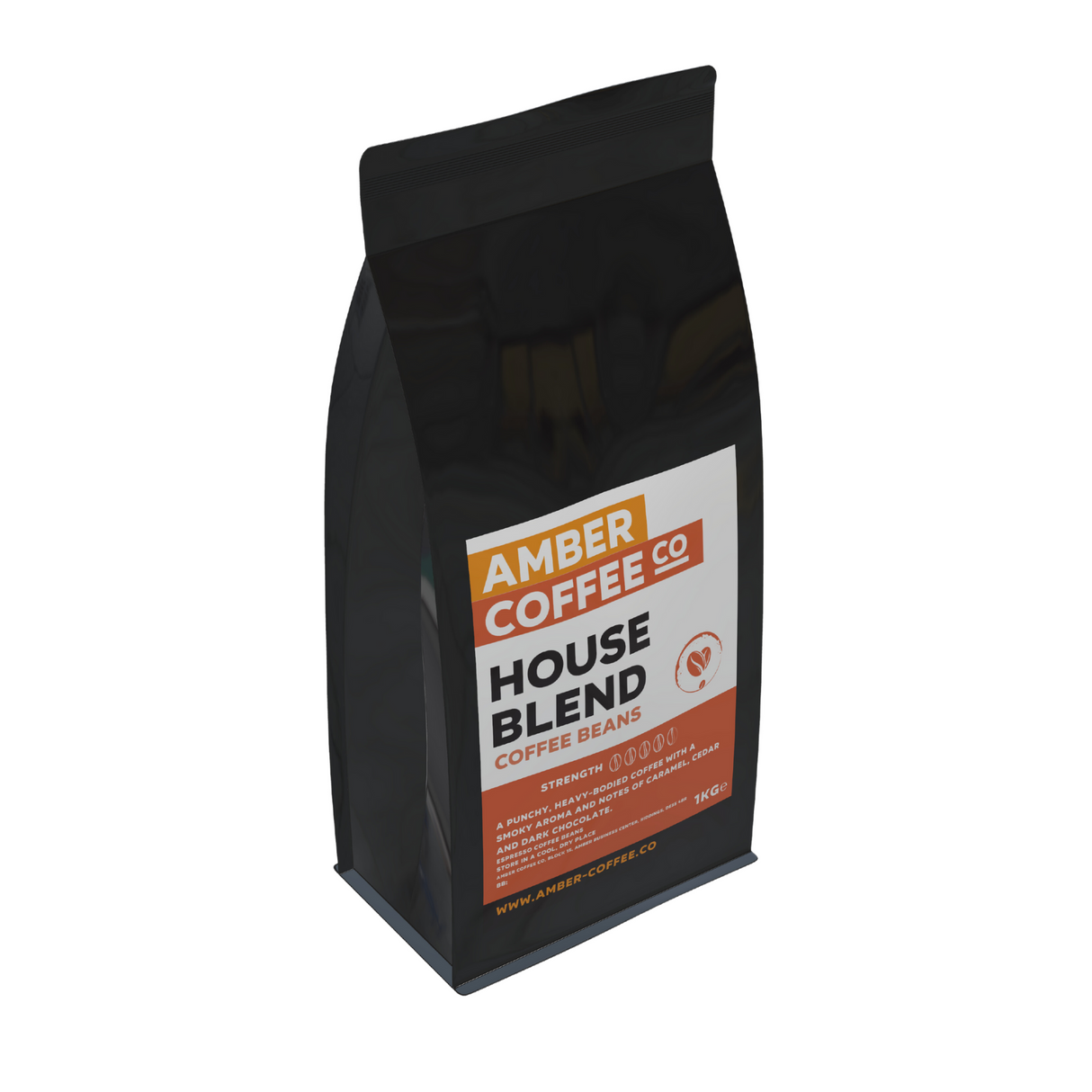 Amber Coffee Co - House Blend - Premium Coffee Beans (Full Case or 1KG Bags)