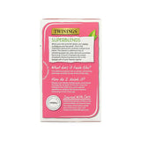 Twinings Tea: Superblends Glow Strawberry & Cucumber with Green Tea & Aloe Envelope Tea Bags - 20 Bags - Vending Superstore