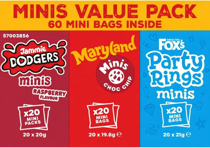 Fox's Mini Biscuits Variety Box - Box of 60
