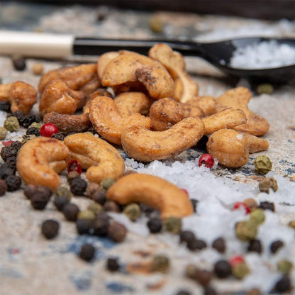 Mr Filbert's Salt & Pepper Cashews – 40g (Box of 20)