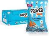 Propercorn Sea Salted Popcorn - Gluten Free, Vegan Friendly - 20g (Box of 24)