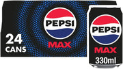 Pepsi Max - 330ml Cans (Case of 24)