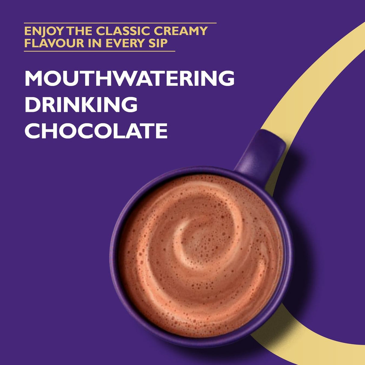 Cadbury: Hot Chocolate Tub 5kg (Bulk Catering Tub Pail - Add Milk)