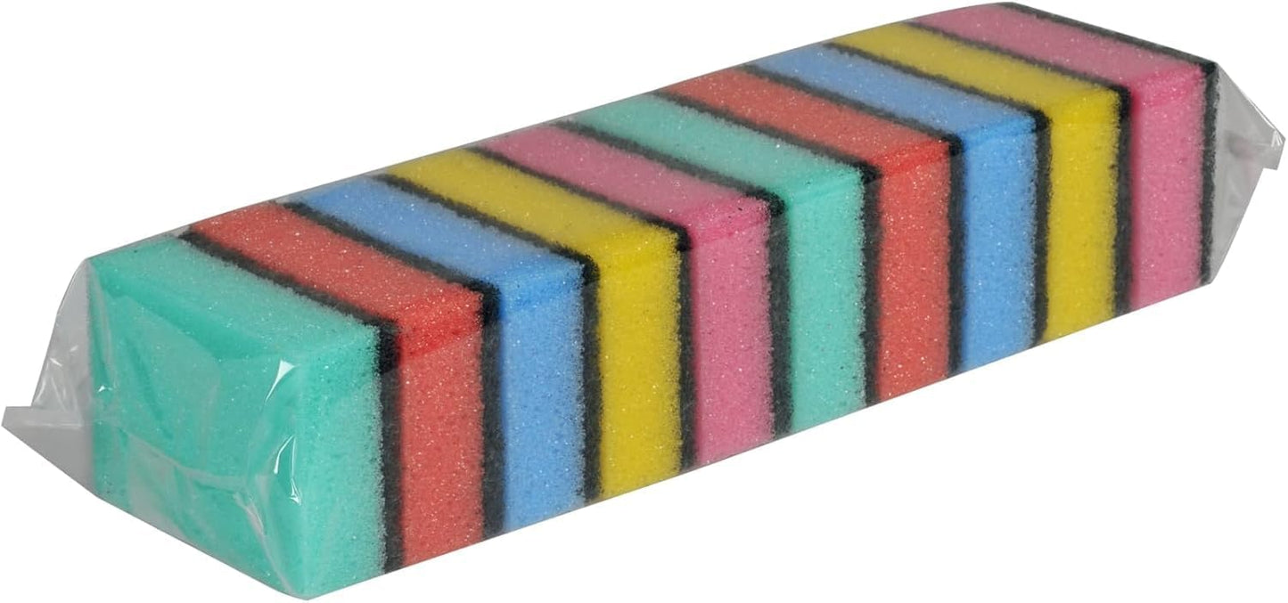 The Big Value Sponge Scourers - Pack of 10