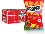 Proper Chips Sweet Sriracha & Chilli  - Gluten Free & Vegan 20g (Box Of 24)