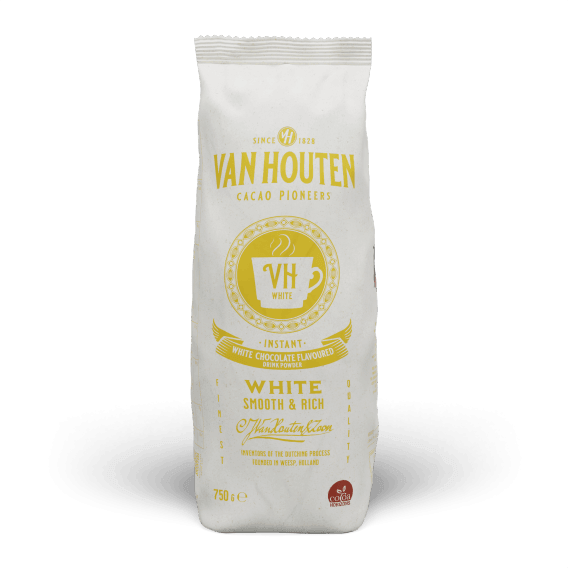 Van Houten VH White Vending Machine Hot Chocolate (White Hot Chocolate) - 1kg Bag Or 10 x 1kg Case - Vending Superstore