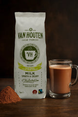 Van Houten VH Fairtrade Choco Vending Machine Hot Chocolate (12% Cocoa) - (1KG Bags)