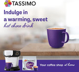 Tassimo Cadbury Hot Chocolate Pods, 8 Capsules (Pack of 5)