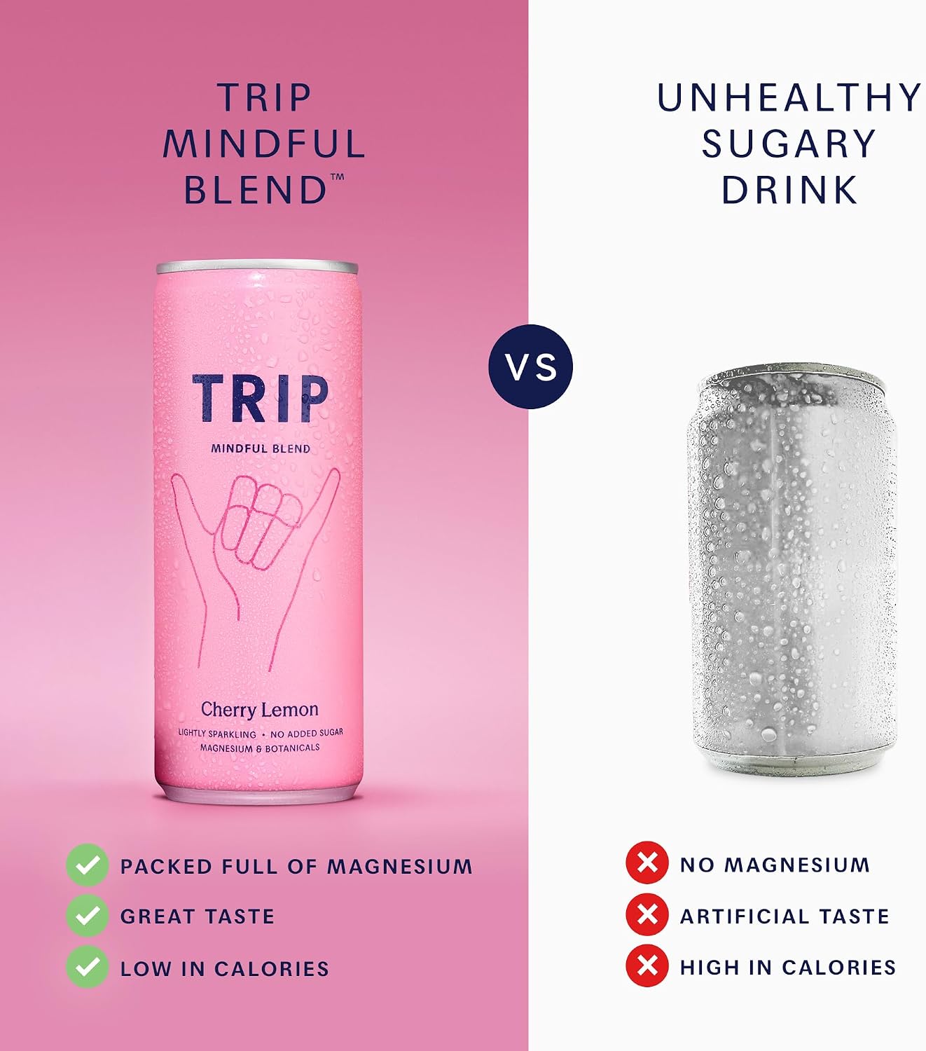 TRIP Mindful Cherry Lemon Can 250ml - Case of 12