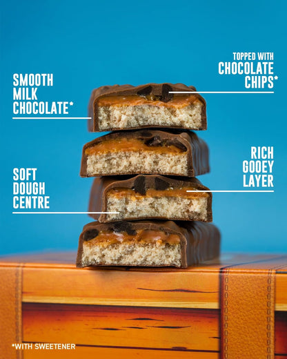 Grenade Chocolate Chip Cookie Dough High Protein, Low Sugar Bar - 60g (Box of 12)