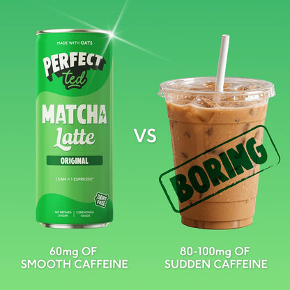 PerfectTed Matcha Latte Original 250ml - Case of 12