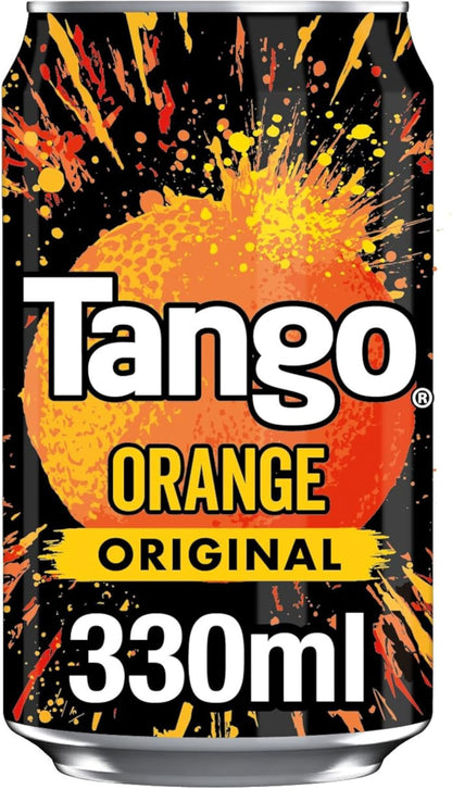 Tango Orange - 330ml Cans (Case of 24)