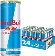 Red Bull Energy Drink Sugar Free - 250ml (Pack of 24)