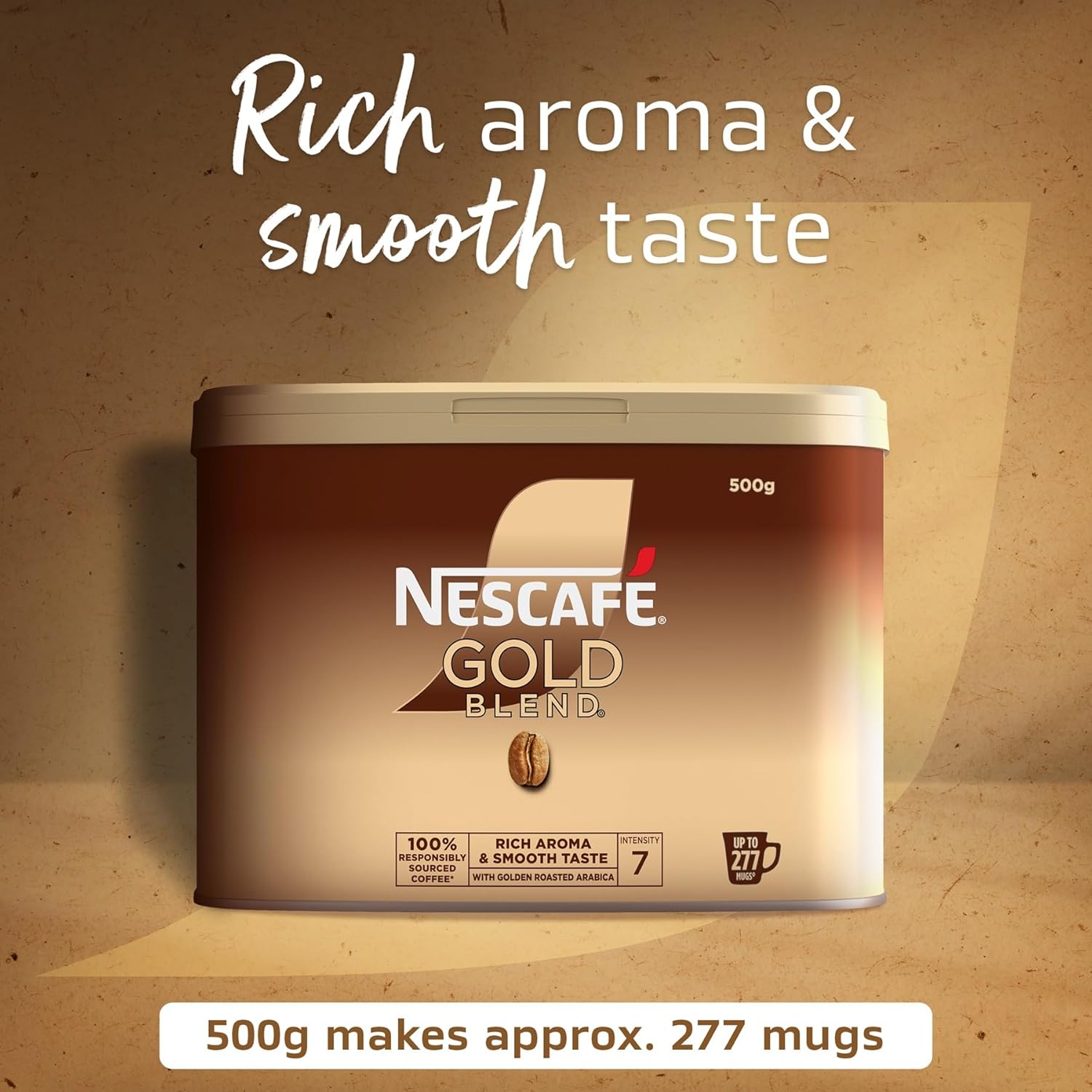 Nescafé Gold Blend Instant Coffee Granules 500g Tin | Catering