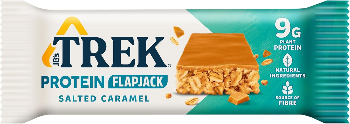 Trek Salted Caramel Protein Flapjack 50g (Box of 16)