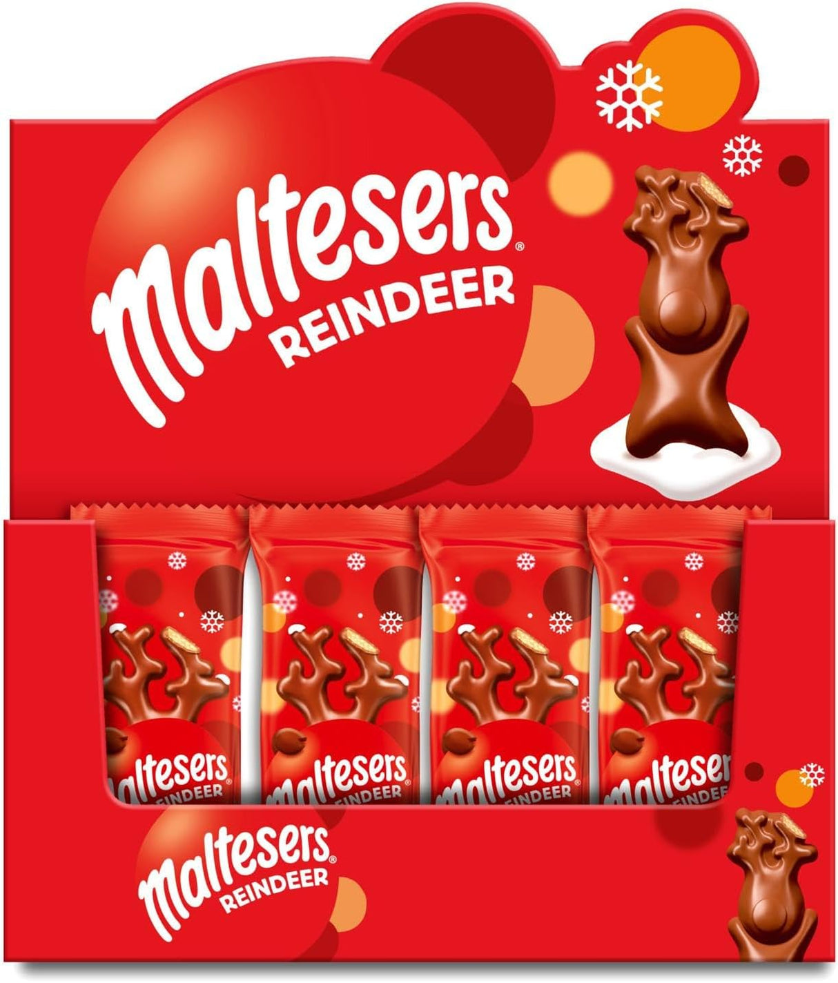 Maltesers Reindeer Chocolate Christmas Treat 29g (Box of 32)