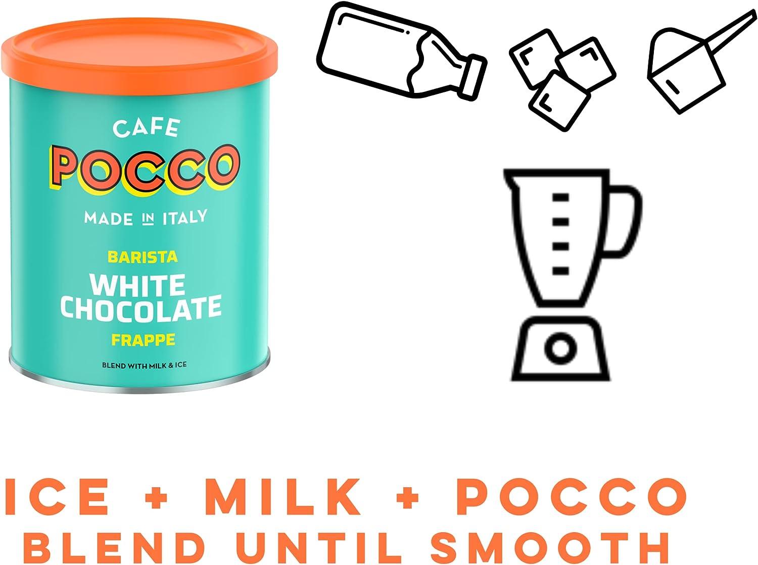 Cafe Pocco - White Chocolate Frappe Mix - 500g - Vending Superstore