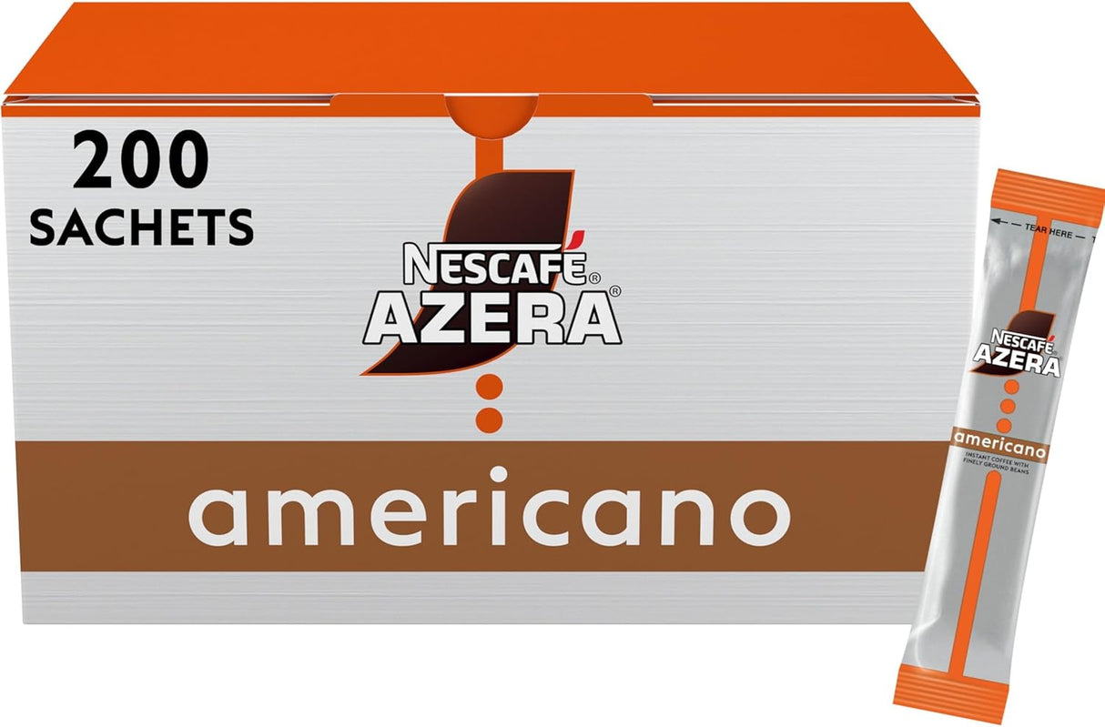 Nescafe Azera Americano: Individual Coffee Stick Portions - (Box of 200)