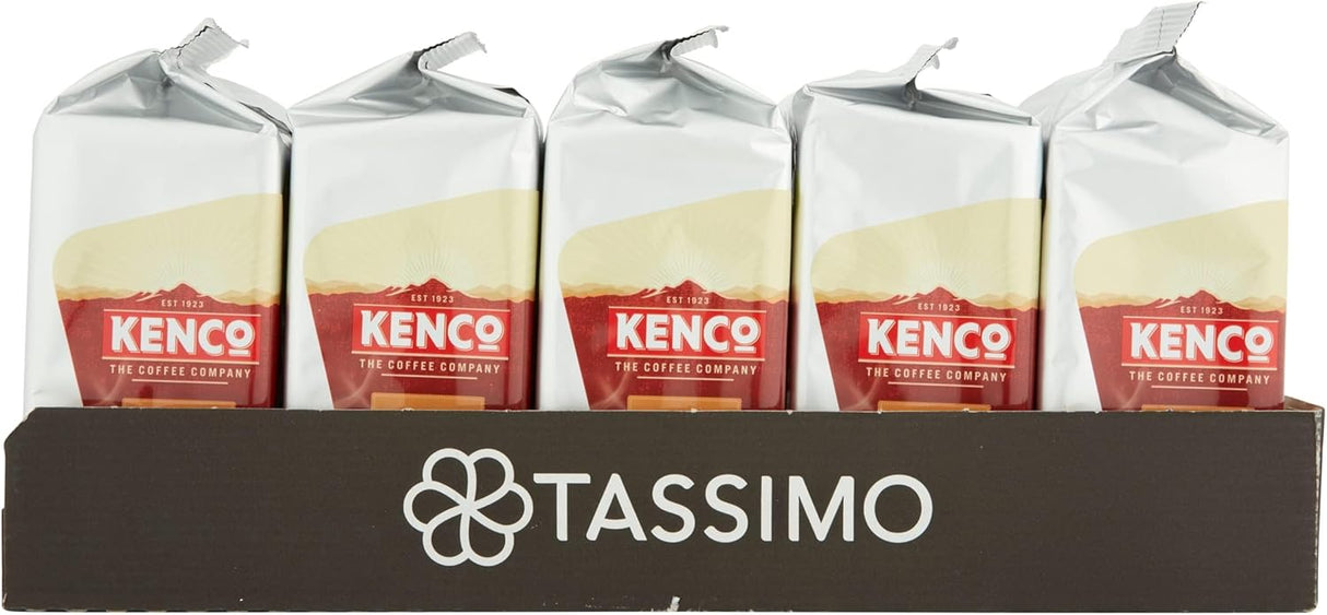 Tassimo Kenco Cappuccino Coffee Pods, 8 Capsules (Pack of 5)