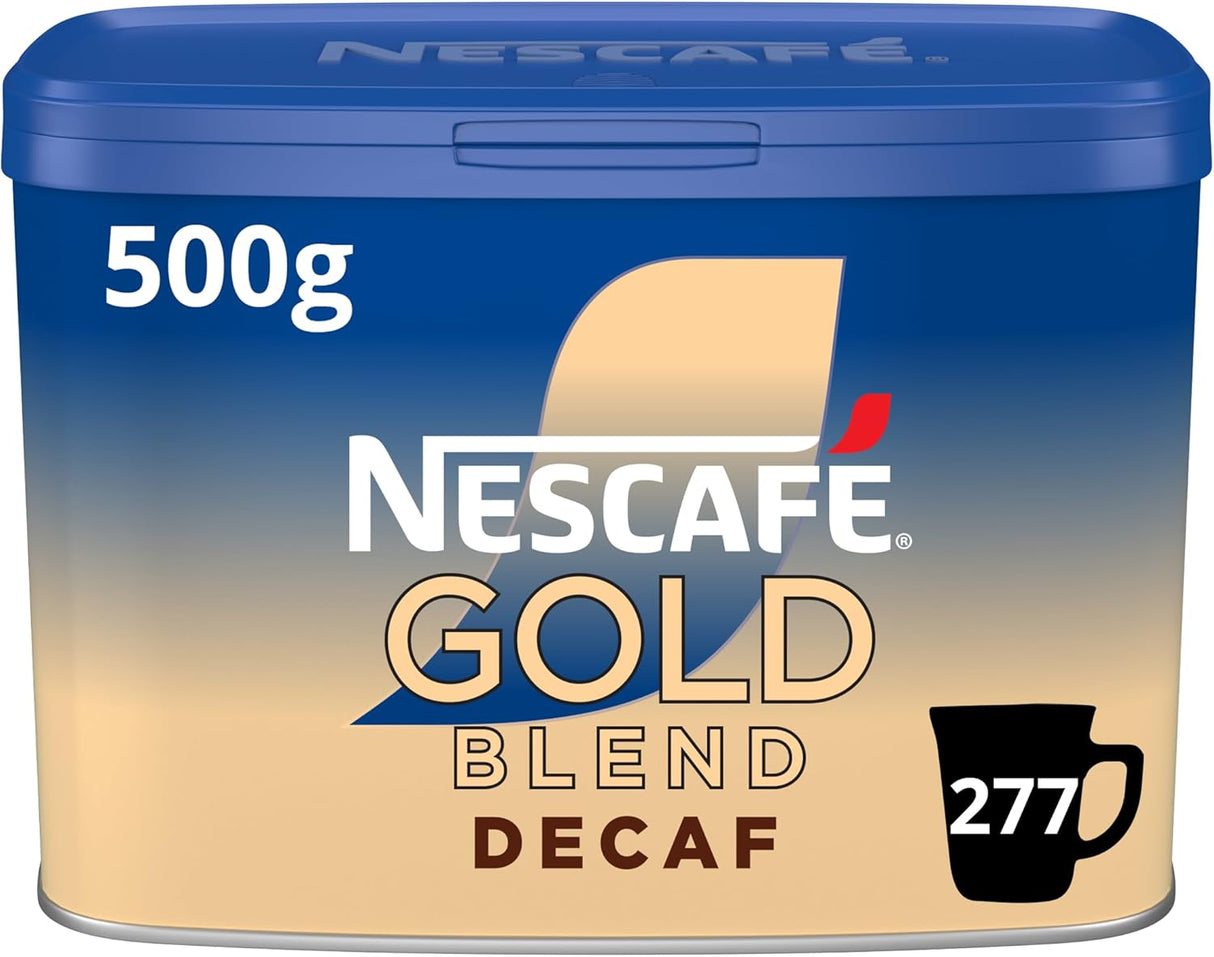 Nescafe Gold Blend Decaf: Coffee Tin 500g