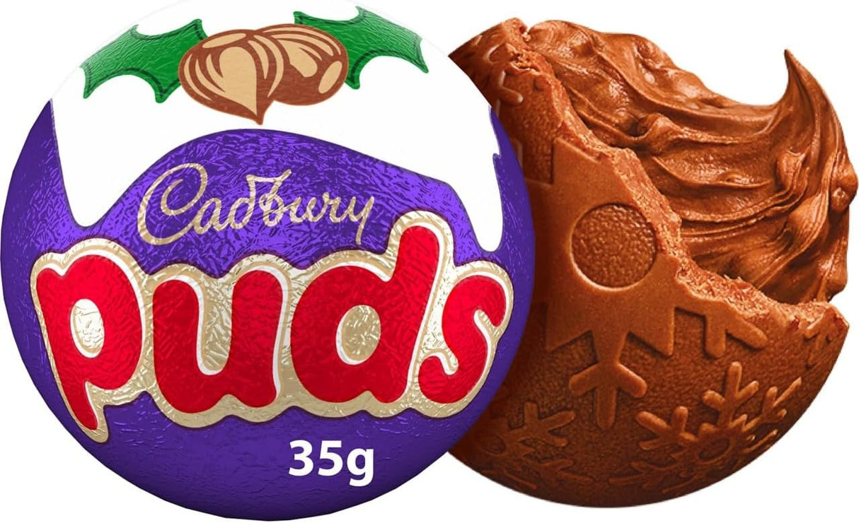 Cadbury Chocolate Puds (Box of 48)