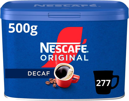 Nescafe Original Decaf: Coffee Tin 500g