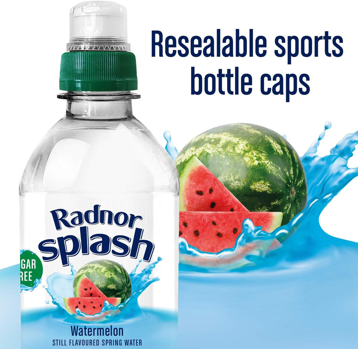 Radnor Splash Watermelon Sugar Free Flavoured Water - 500ml (Pack of 24)