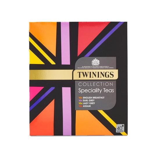 Twinings Speciality Teas - Variety Pack/ Gift Display Box 40 Envelope Tea Bags - Vending Superstore