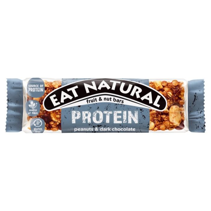 Eat Natural Peanut & Dark Chocolate & Protein Bar - 40g (Box of 12)