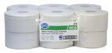 Mini Jumbo Toilet Rolls 150m 2ply White - 60mm core - (12 Pack) - Vending Superstore