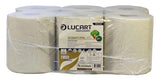 Lucart Eco Natural 2ply Havana Centrefeed Rolls - 20cmx113m - (Pack of 6) - Vending Superstore