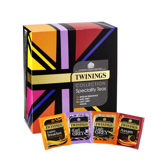 Twinings Speciality Teas - Variety Pack/ Gift Display Box 40 Envelope Tea Bags - Vending Superstore