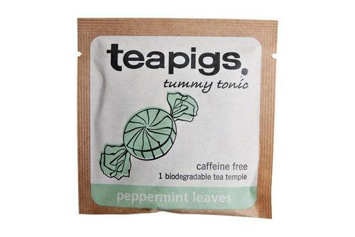 Teapigs - Peppermint Leaves Tea 50 Individually Wrapped Envelope Tea Bags - Vending Superstore