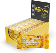 GetBuzzing Nut & Gluten Free Banana Flapjack Bar 62g - Box of 20