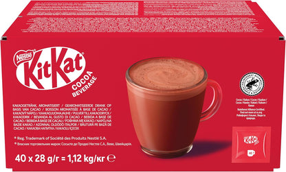 KitKat Instant Hot Chocolate Sachets 28g (Box of 40)