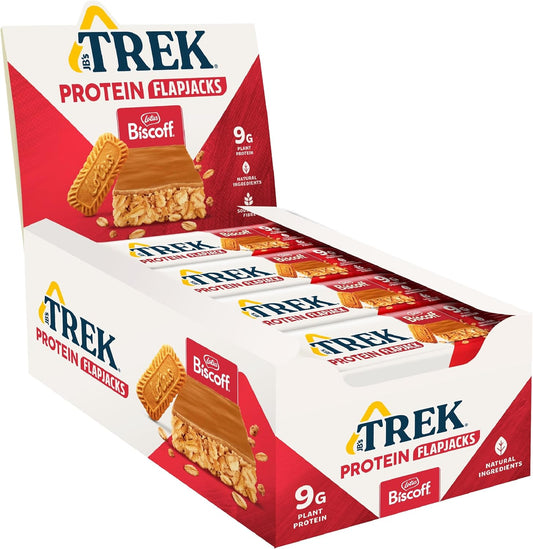 Trek Biscoff Protein Flapjack 50g (Box of 16)